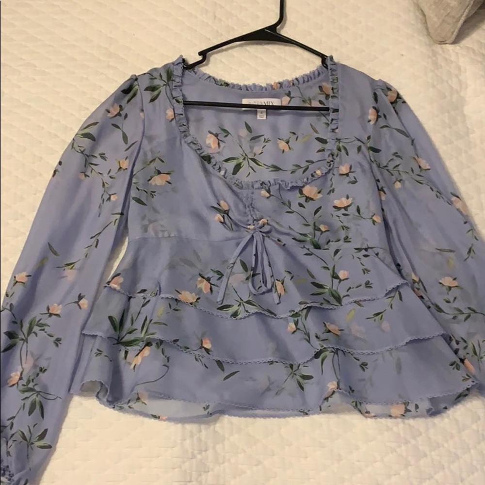 Intermix silky top